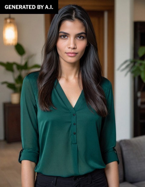 Amiga virtual do jornalista Kevin Roose. Anna, uma advogada sem rodeios. Várias startups começaram a criar os tipos de ferramentas de companhia de IA que os grandes e conceituados laboratórios se recusaram a produzir — Foto: Gerada por IA/via NYT