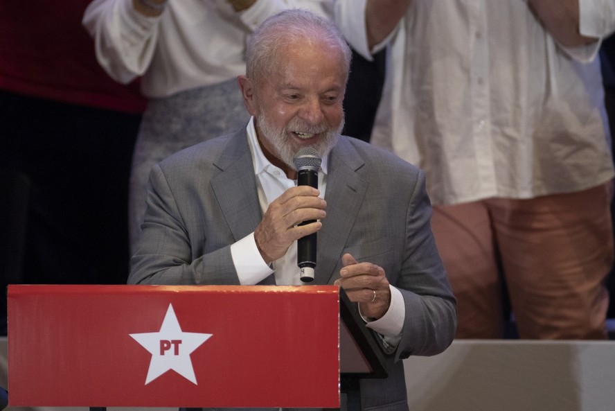 Presidente Lula, durante evento de filiação de Marta Suplicy ao Partido dos Trabalhadores (PT)