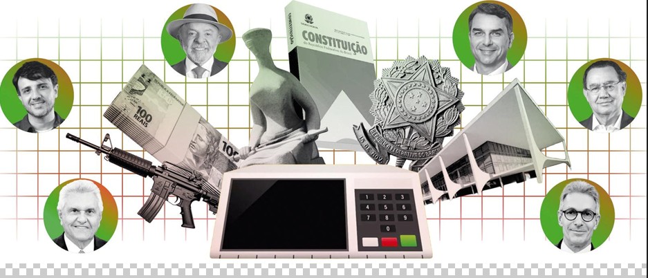 Corrupção e defesa da democracia são temas que pesam mais na decisão do voto para presidente, aponta Quaest - Foto