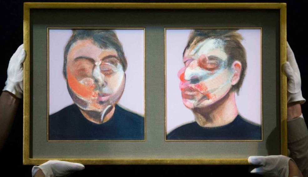 Quadro de Francis Bacon recuperado após roubo — Foto: Divulgação