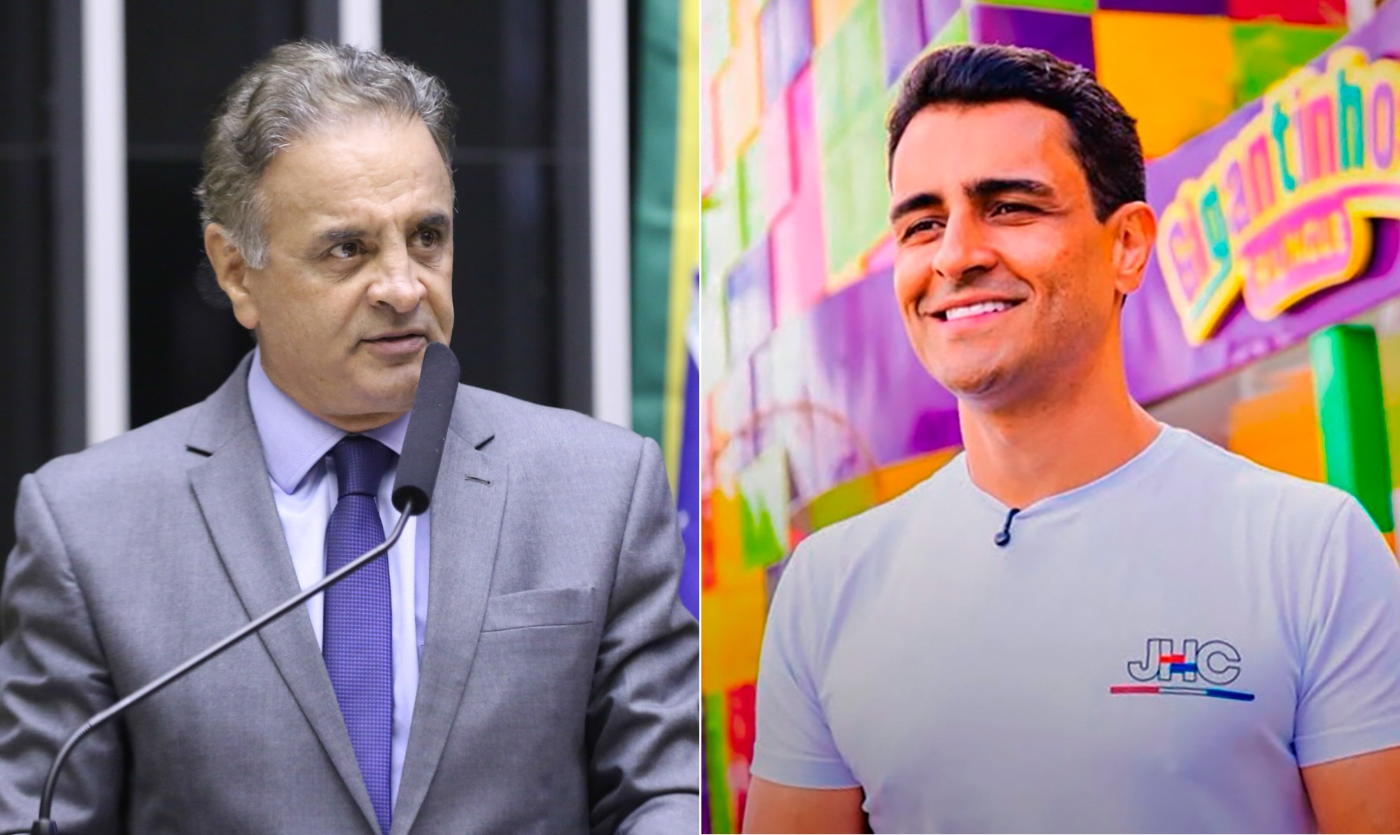 Aécio diz que decisão de JHC sobre candidatura deve ficar para sábado: 'Até agora sem definição. Alagoas é diferente'