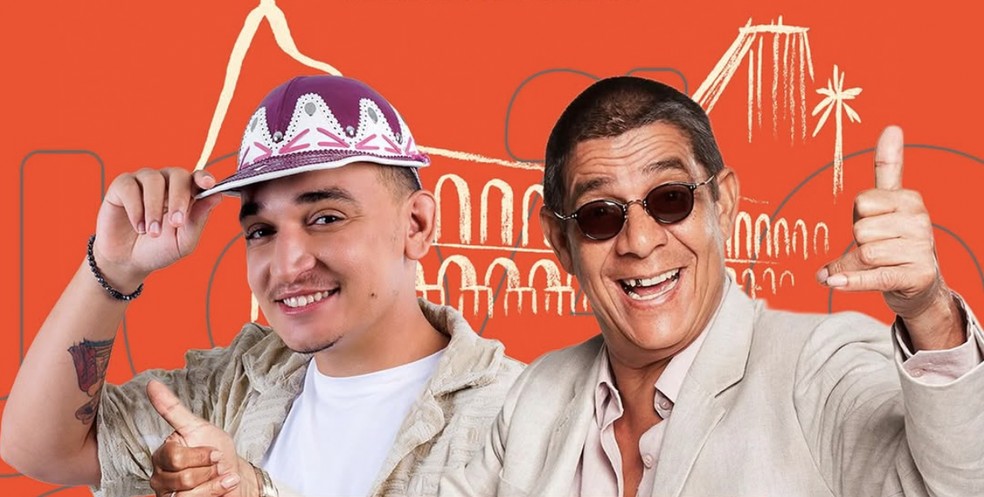 João Gomes e Zeca Pagodinho cantam de graça na Lapa neste domingo (26) — Foto: Reprodução/Instagram