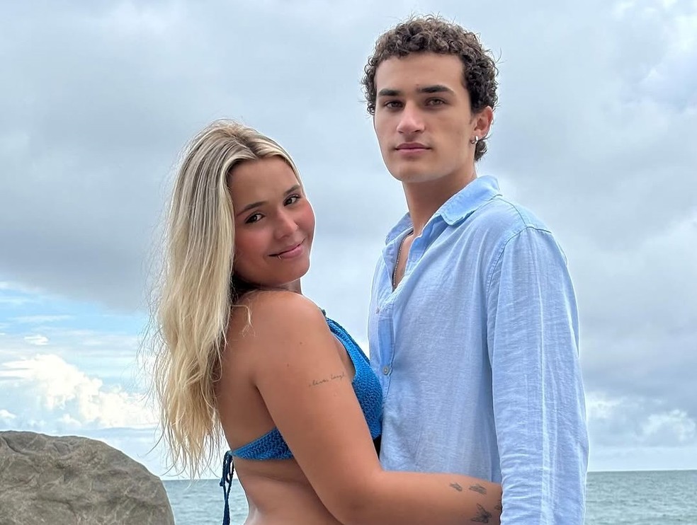 Guilherme Seta e Bia — Foto: Reprodução/Instagram