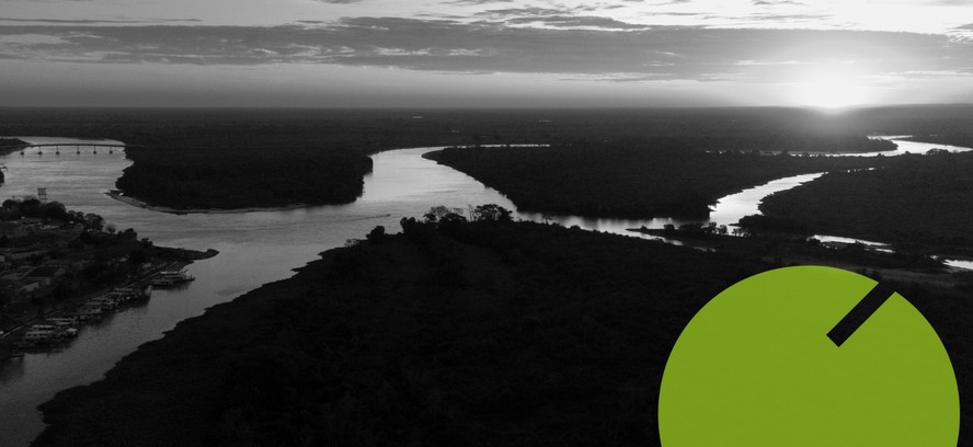 Em risco: o Rio Paraguai é um dos mais importantes para o Pantanal, que sofre com o assoreamento