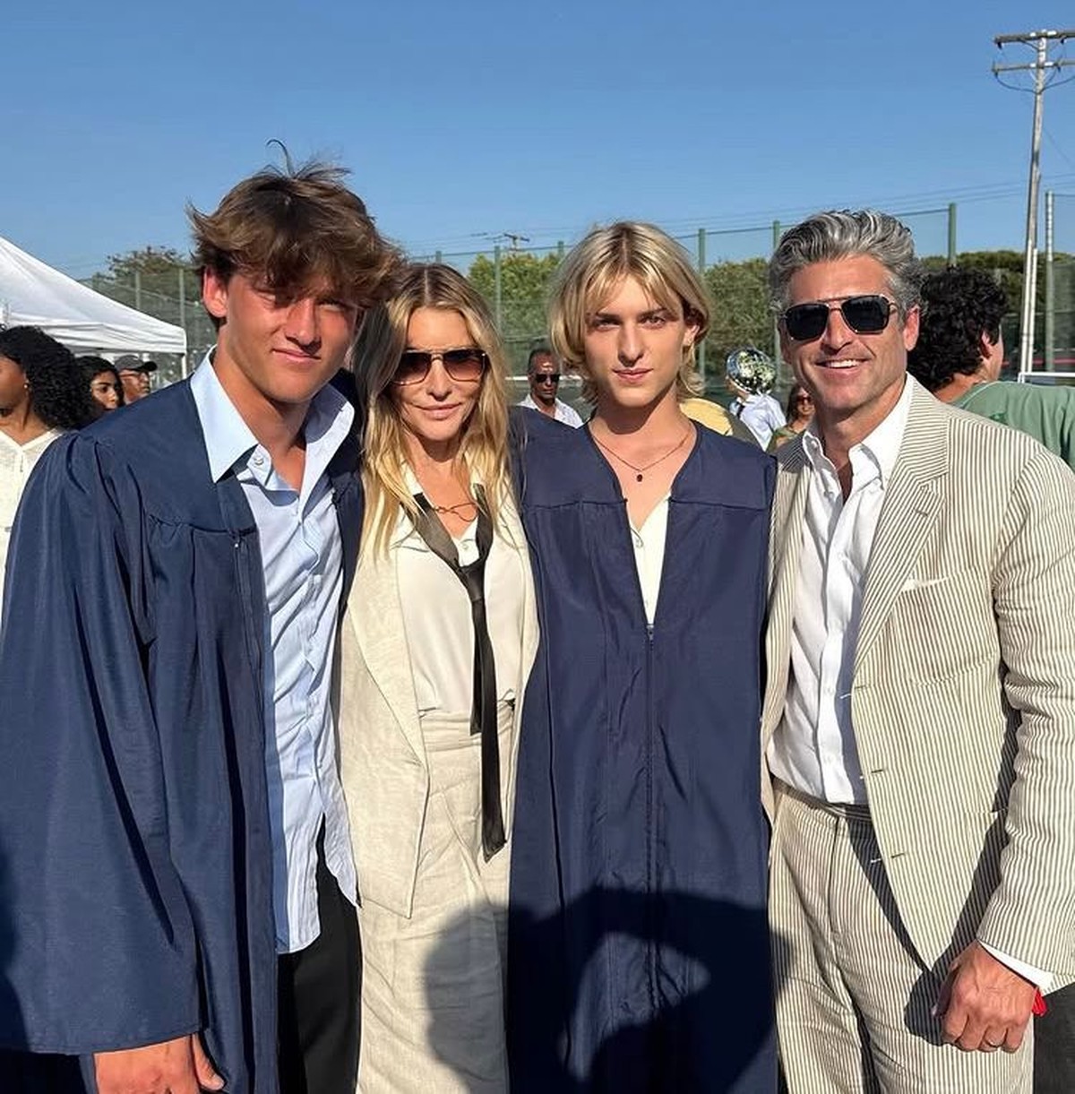 Patrick Dempsey, que já foi eleito o homem mais sexy do mundo, posa com ...