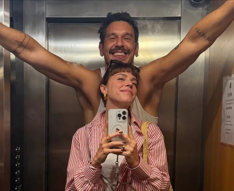 Alice Wegmann e João Vicente de Castro — Foto: Reprodução/Instagram