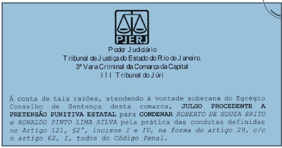 Ronaldo Pinto Lima Silva, o Ronaldo Tabajara, é condenado — Foto: reprodução