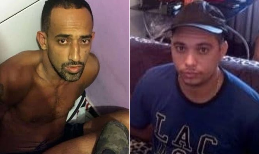 Os traficantes Paulo Sergio Gomes e Saulo Cristiano Oliveira Dias
