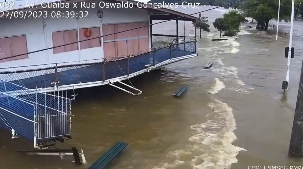 Com ruas e casas inundadas, Porto Alegre e Região Metropolitana estão em  alerta diante de mais chuva e nova formação de ciclone