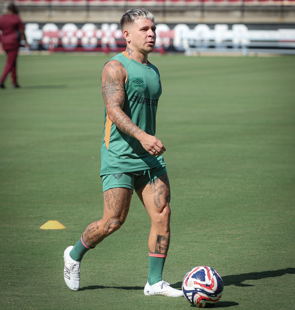 Soteldo será relacionado para jogo contra Inter de Milão-ITA — Foto: Marcelo Gonçalves/Fluminense FC