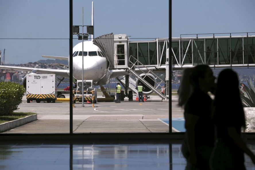 Aeroporto Santos Dumont, no Centro do Rio