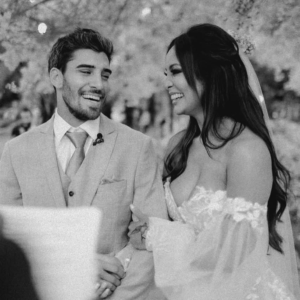 Carol Nakamura e Guilherme Leonel — Foto: Reprodução/Instagram