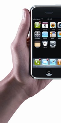 Primeiro iPhone, lançado em 2007 — Foto: AFP