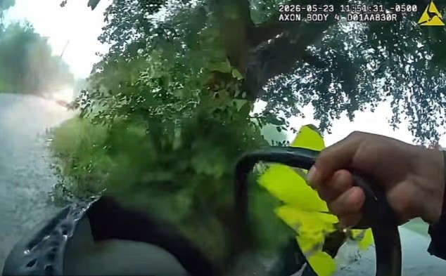 Vídeo mostra resgate de recém-nascido preso em carro arrastado por enchente nos EUA