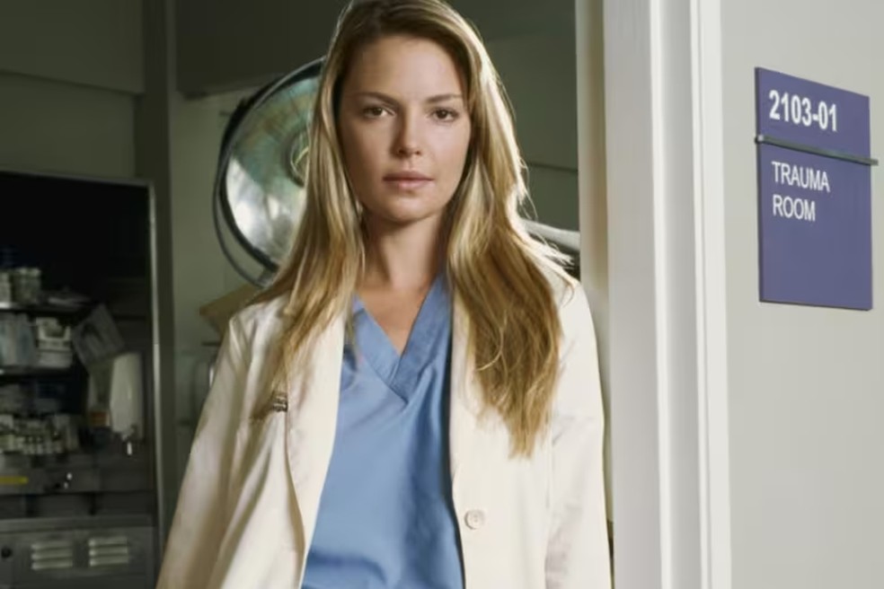 Katherine Heigl, como Izzie Stevens — Foto: Divulgação