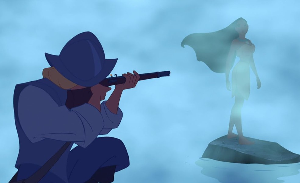 Cena de 'Pocahontas' — Foto: Divulgação