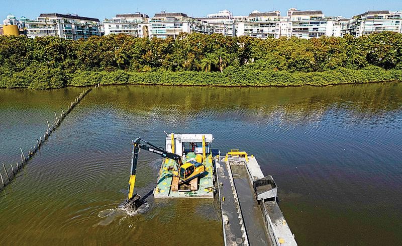 Iguá vai dragar o canal da Joatinga: saiba como a obra pode interferir na rotina da Barra da Tijuca