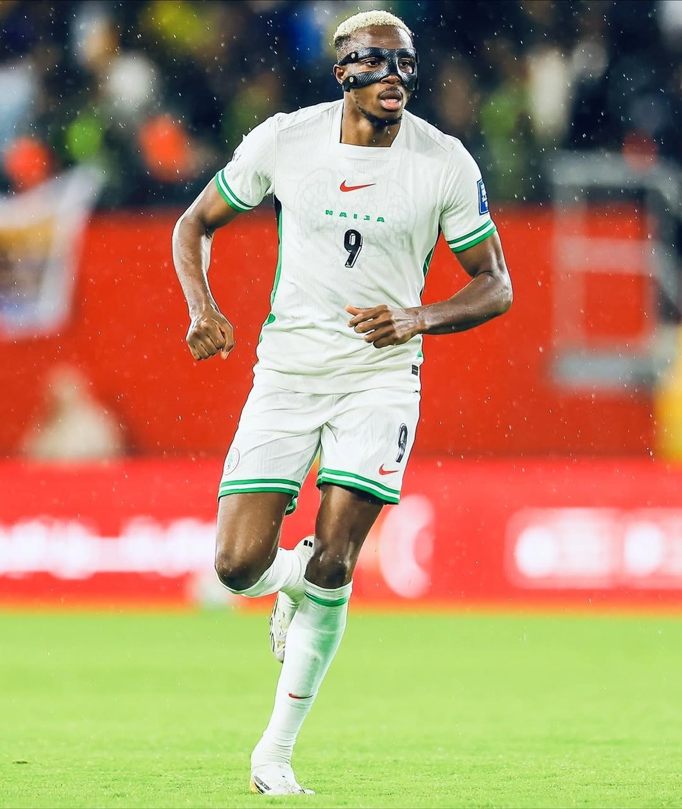 Victor Osimhen, da Nigéria — Foto: Reprodução/@victorosimhen9