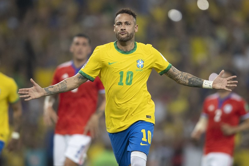 Neymar foi o nome da seleção brasileira nas Copas de 2014 e 2018 — Foto: Lucas Figueiredo
