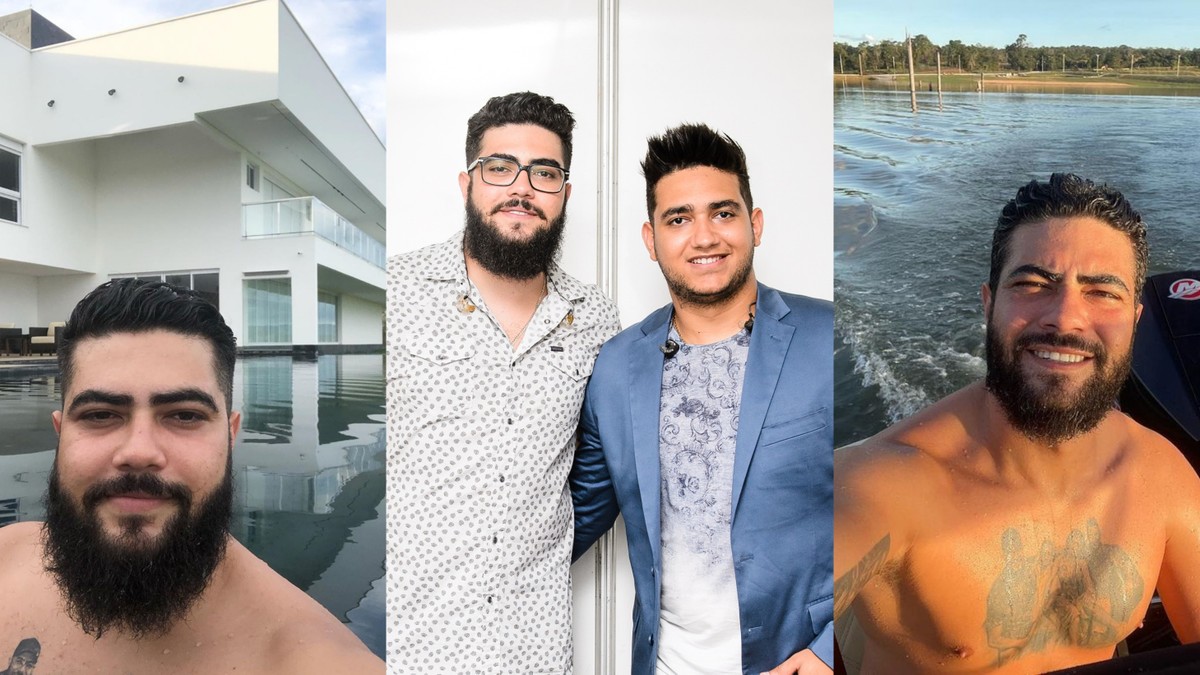 A 'terra prometida' de henrique e juliano: fazenda milionária da dupla sertaneja conta com piscina de borda infinita e aeroporto; fotos