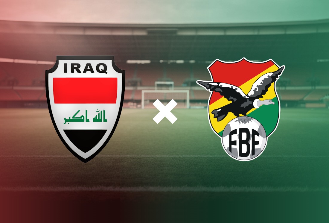 Iraque x Bolívia: onde assistir ao vivo ao jogo  da repescagem da Copa do Mundo