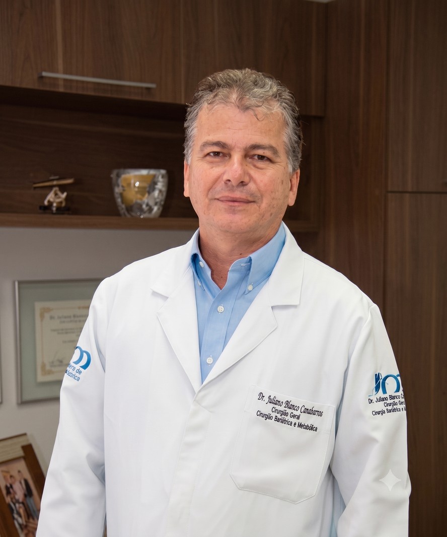 Presidente da Sociedade Brasileira de Cirurgia Bariátrica e Metabólica (SBCBM), Juliano Canavarros.