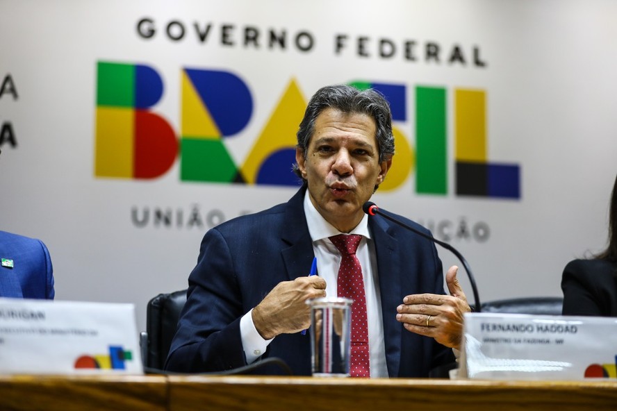 O ministro Fernando Haddad: “O que está no nosso radar é a questão da Previdência”