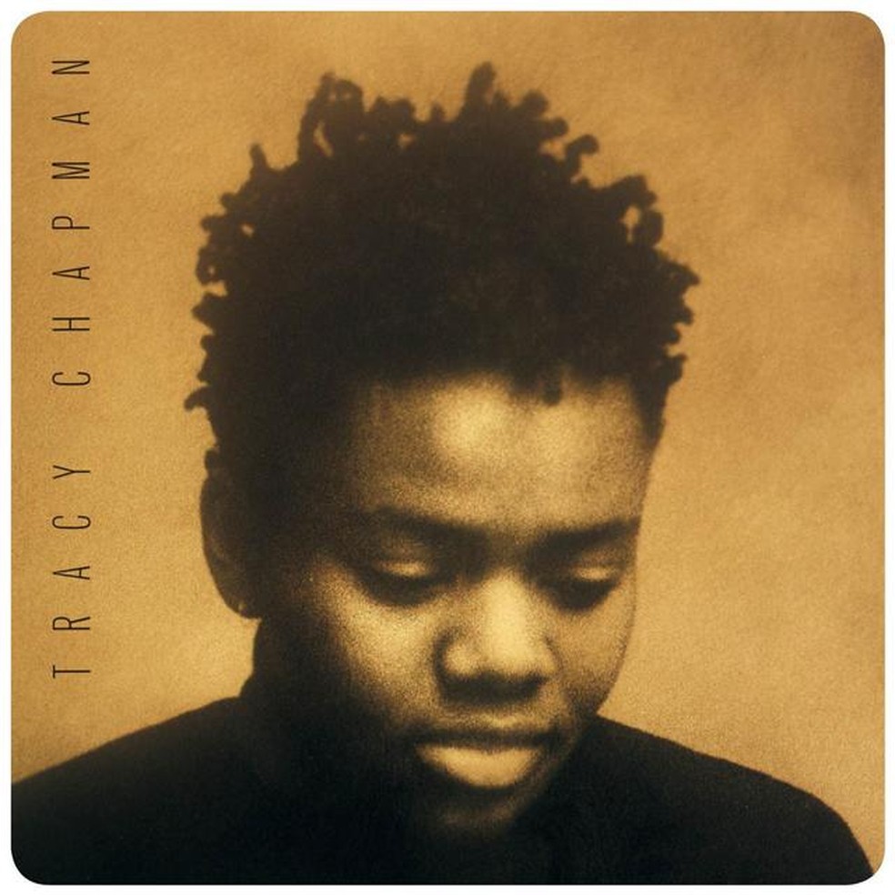 Capa do autointitulado álbum de estreia da cantora Tracy Chapman, de 1988 — Foto: Reprodução
