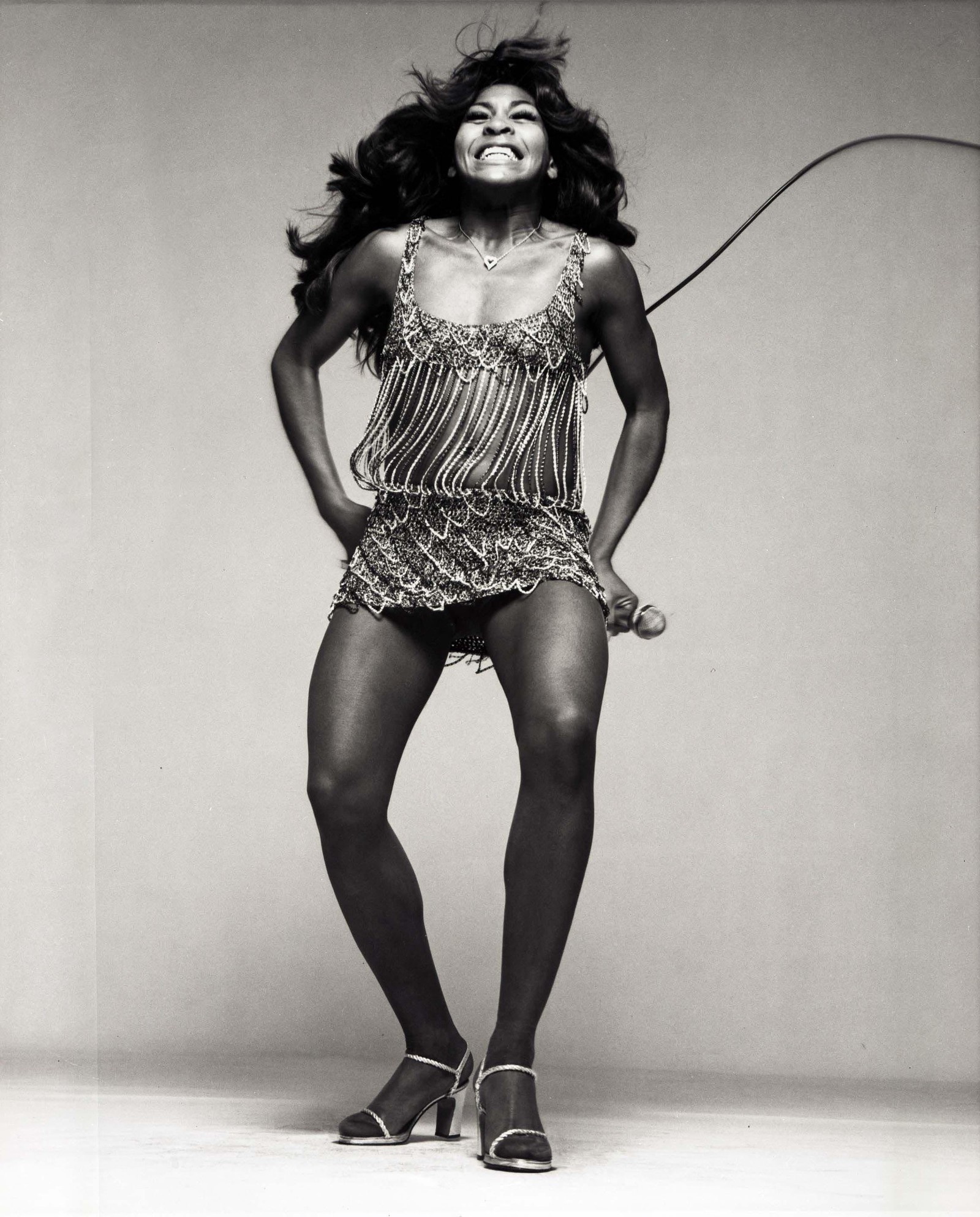 Tina Turner em Nova York em junho de 1971 — Foto: Richard Avedon / AFP