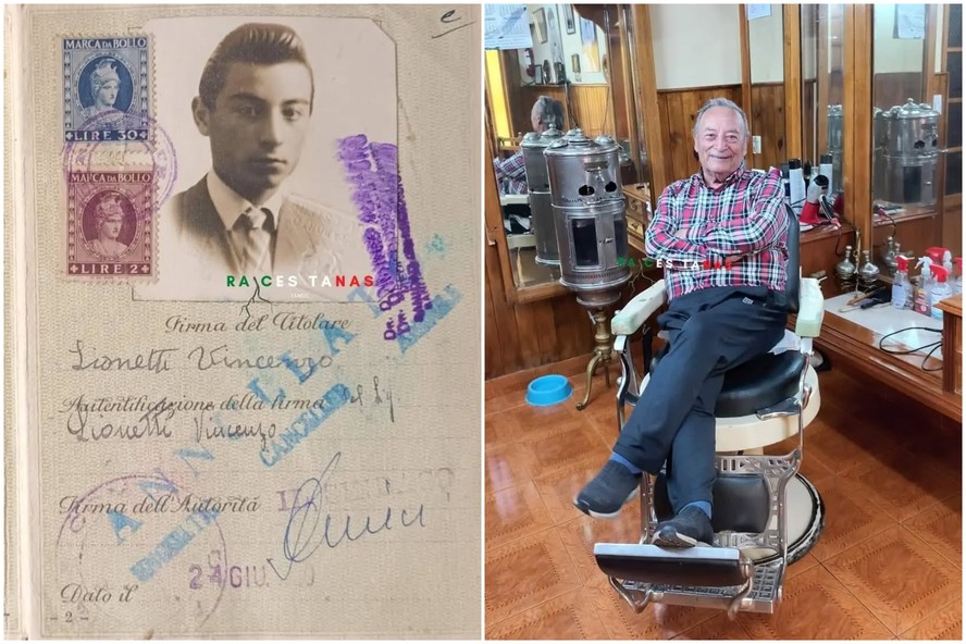 Cabelereiro italiano, de 91 anos, vive na Argentina e afirma que quer trabalhar até o corpo não 'aguentar  mais'
