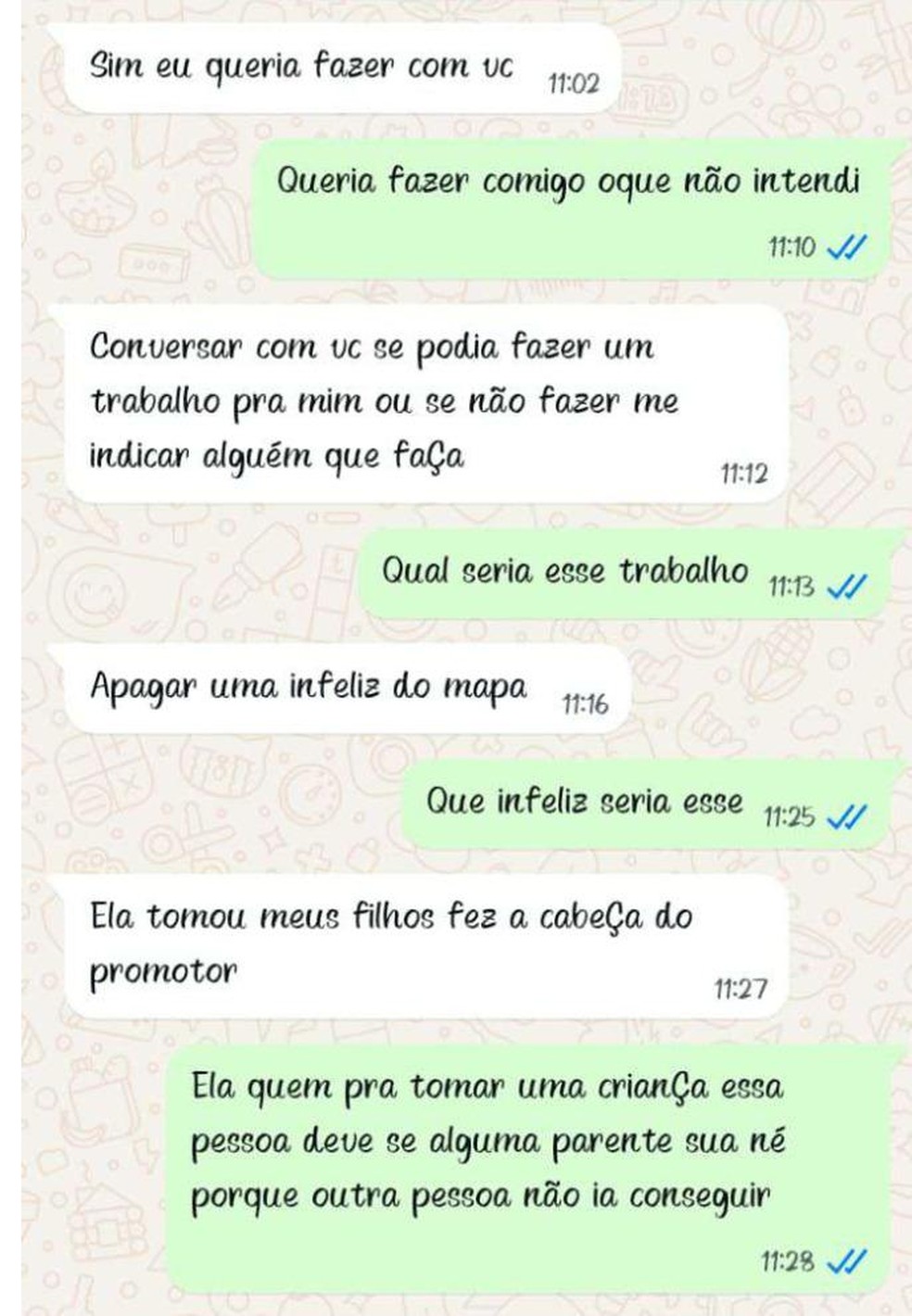 Mulher &eacute; presa ap&oacute;s orquestrar uma tentativa de homic&iacute;dio contra uma servidora p&uacute;blica de Abati&aacute;, no norte do Paran&aacute; &mdash; Foto: Reprodu&ccedil;&atilde;o/Pol&iacute;cia Civil do Paran&aacute;