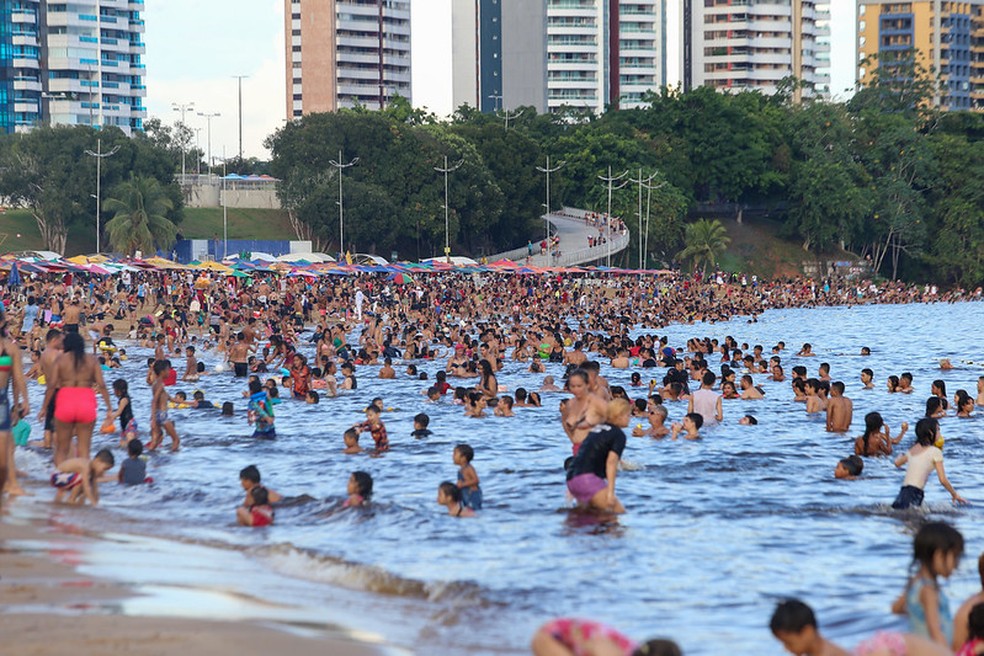 Ponta Negra, in Manaus — Photo: Disclosure/city hall