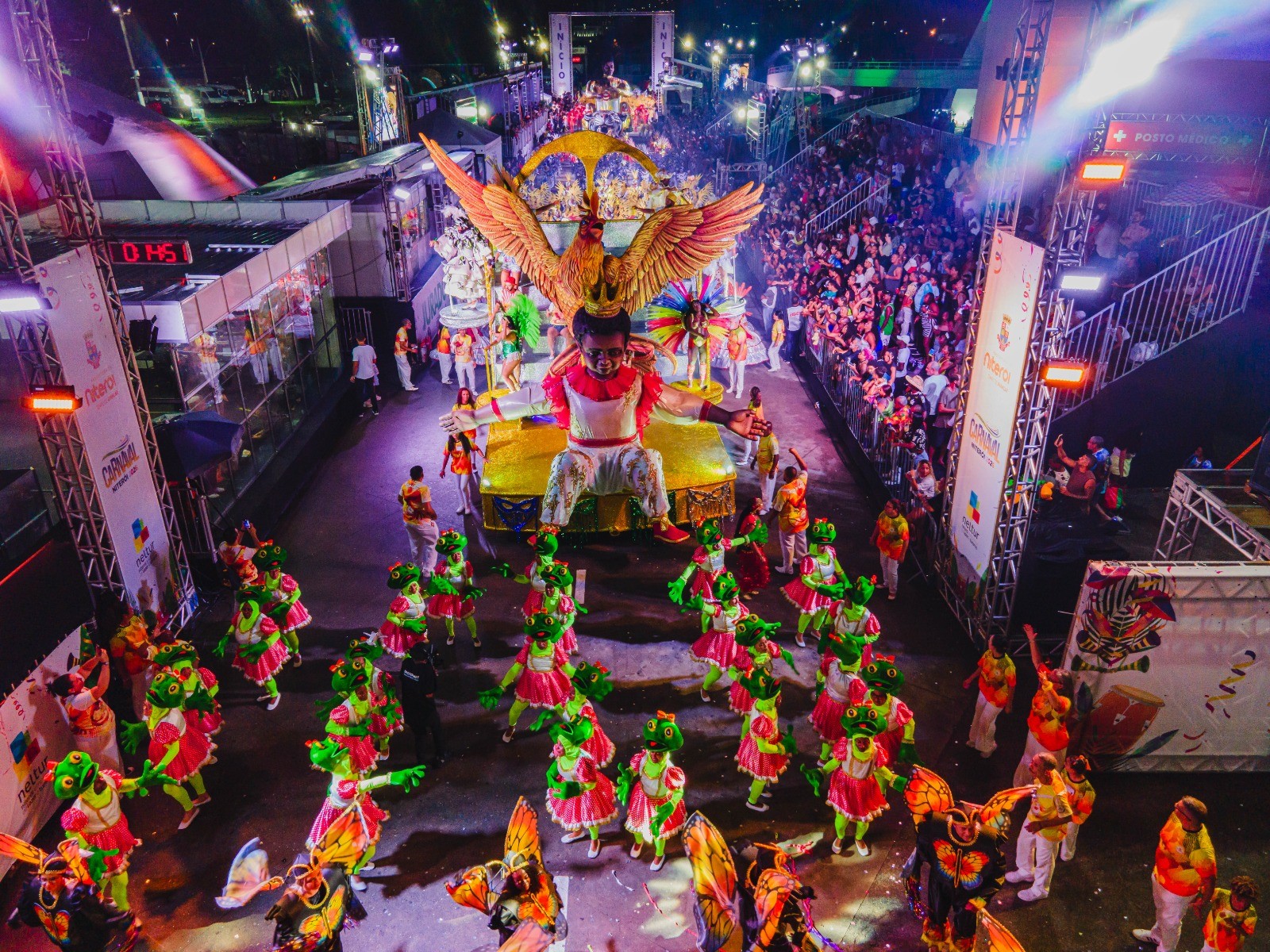 Império de Charitas é a vencedora do carnaval de Niterói