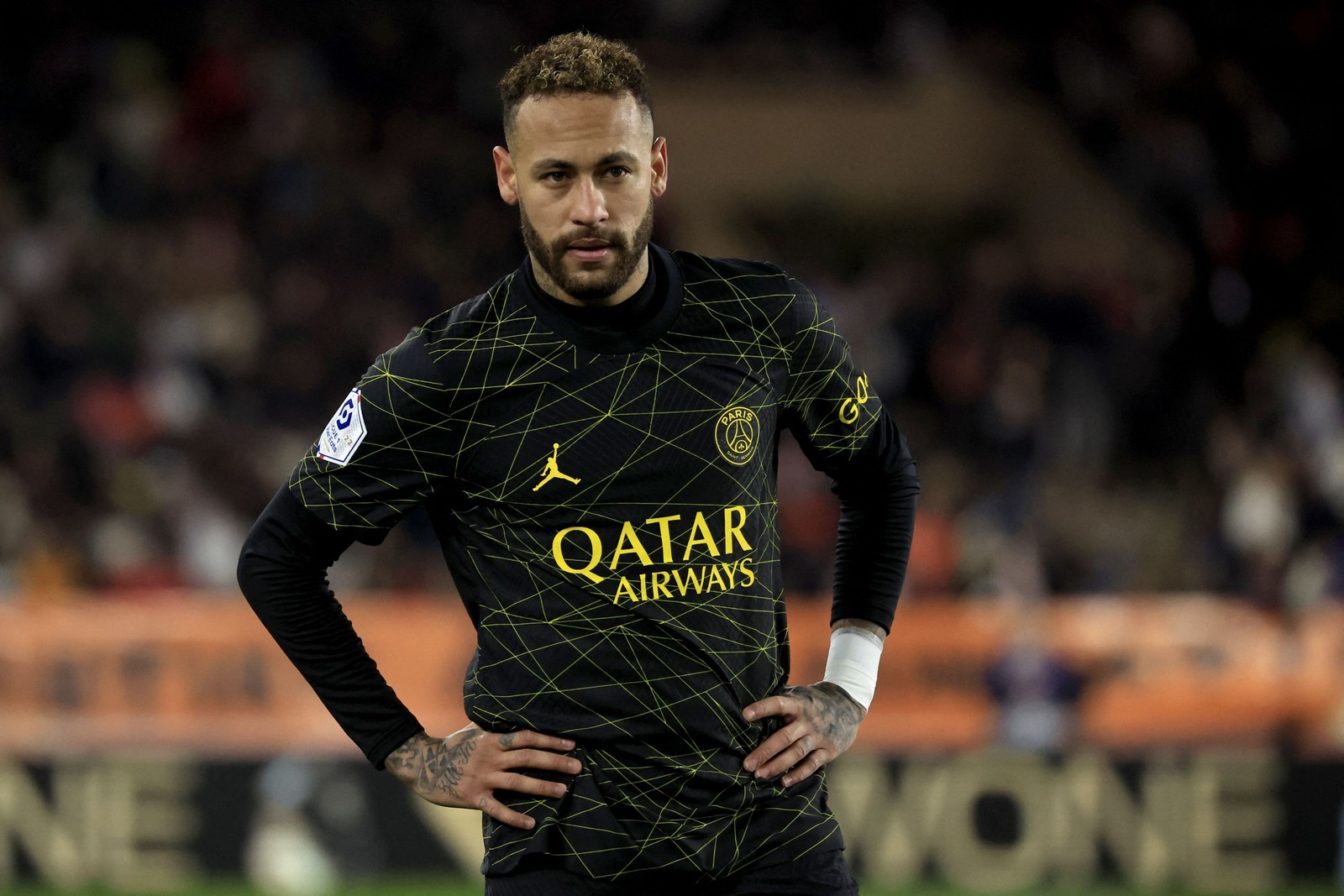 Neymar foi eleito uma das 100 pessoas mais influentes do mundo em 2017 — Foto: Valery Hache / AFP