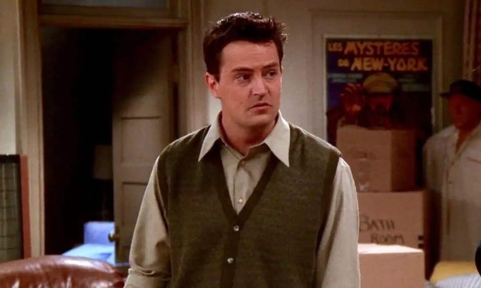 Matthew Perry, o eterno Chandler Bing, de Friends — Foto: Reprodução