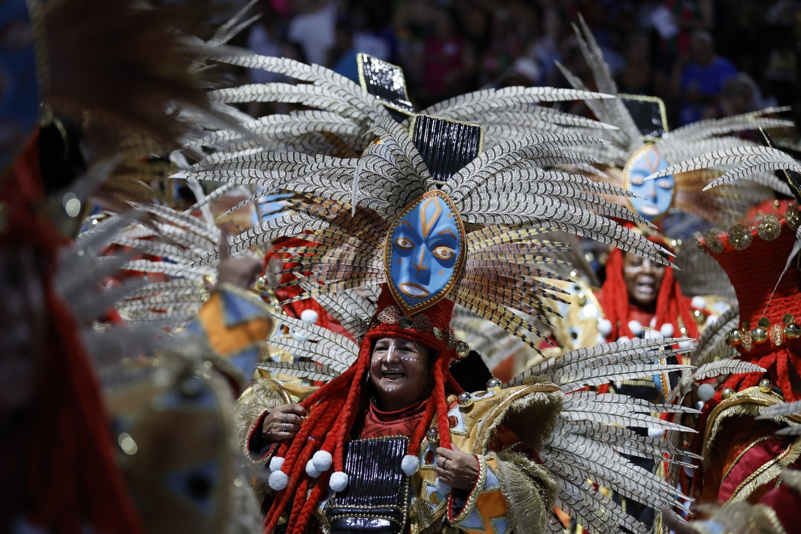 Desfile da Acadêmicos de Niterói — Foto: Alexandre Cassiano / Agência O Globo