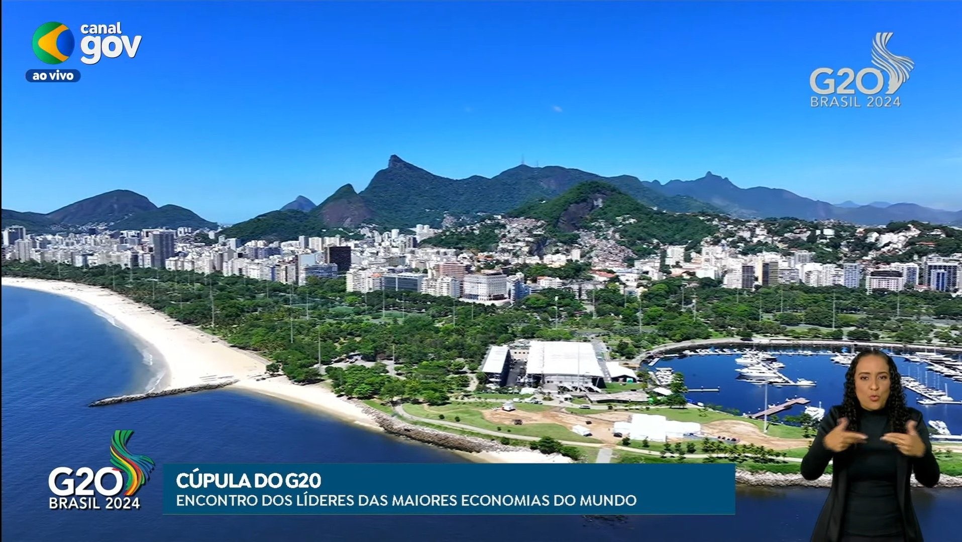 O Rio de Janeiro continua lindo: paisagem no MAM durante o G20 é celebrada nas redes sociais