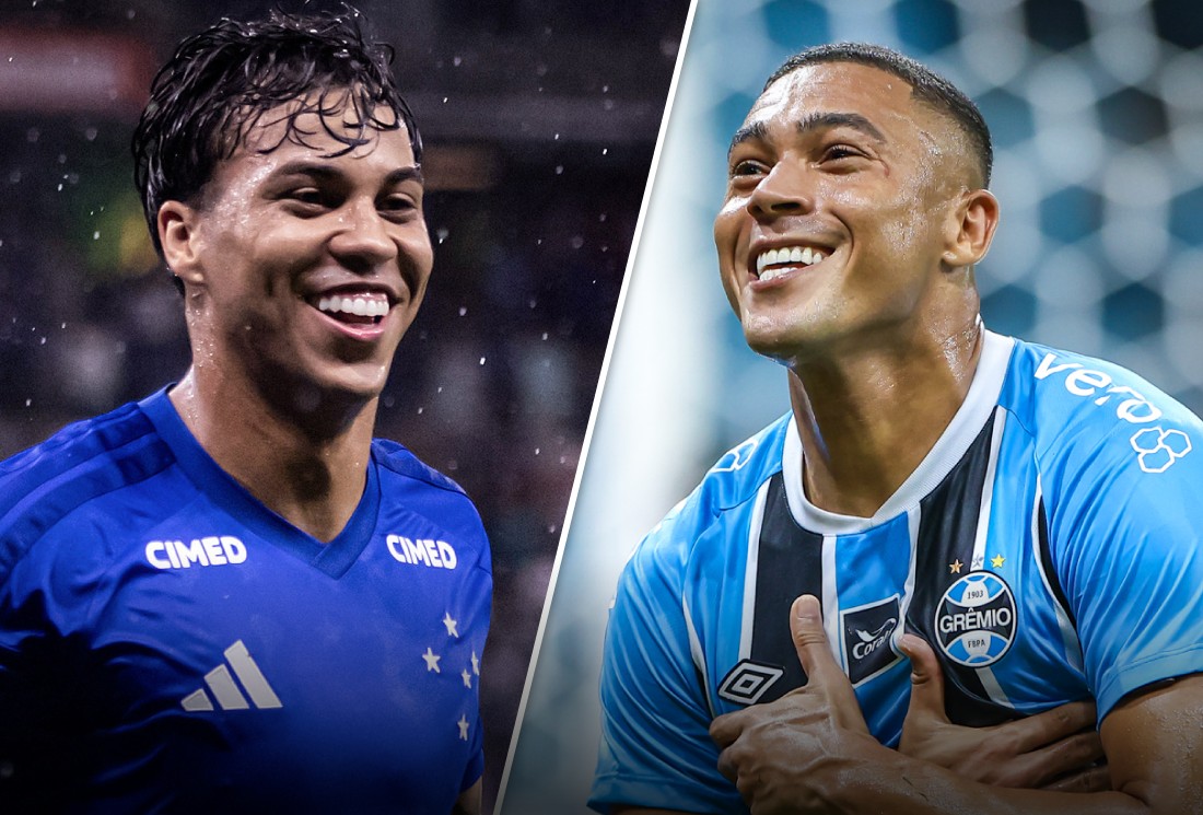Cruzeiro x Grêmio: quem tem mais chance de fazer gol no duelo de artilheiros do Brasileirão?