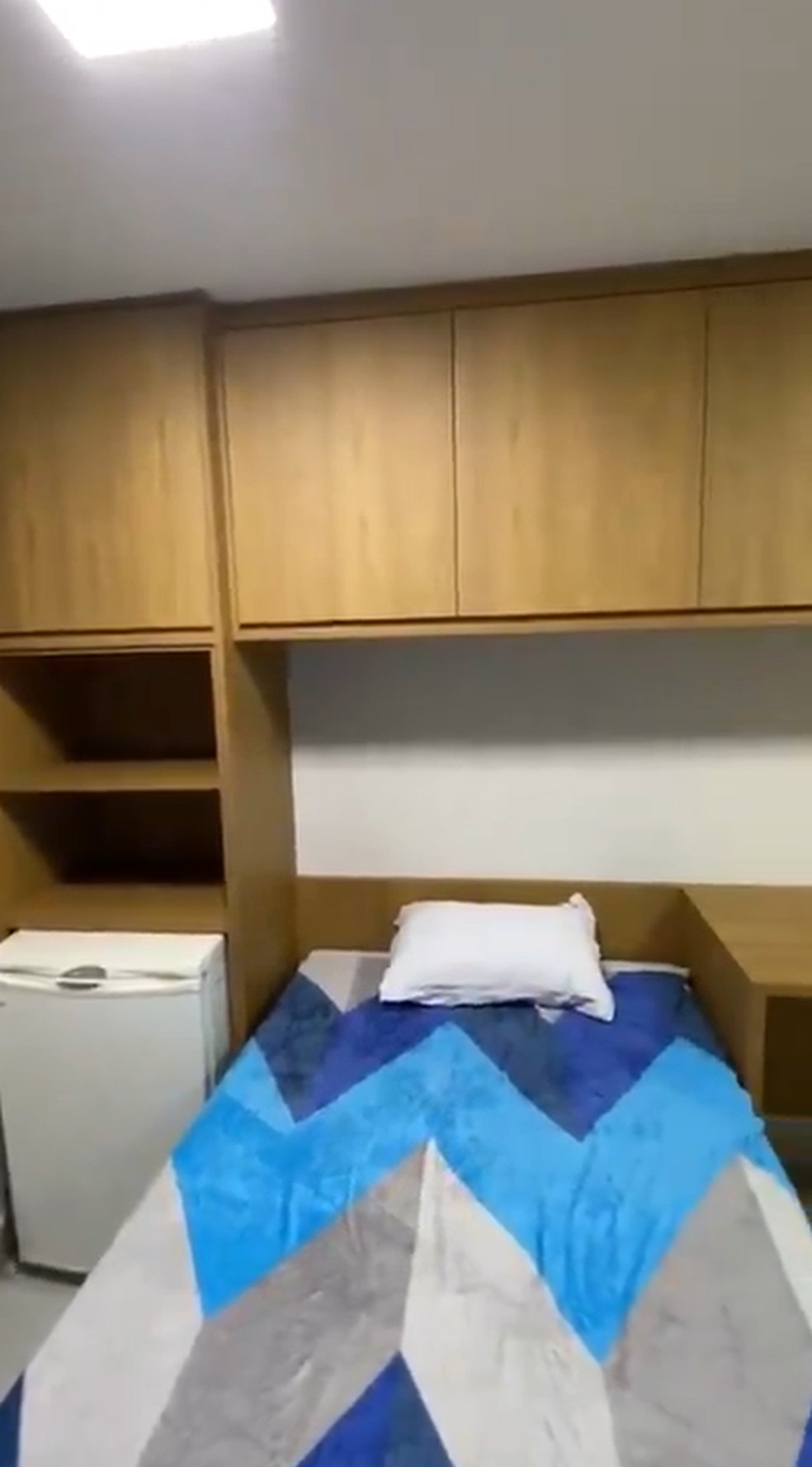 The National Front room where Bolsonaro is being held – Photo: Reproduction