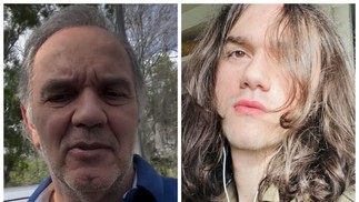 Humberto Martins Filho também resolveu seguir a carreira do pai. Os dois estão rodando um longa juntos — Foto: Reprodução/Instagram