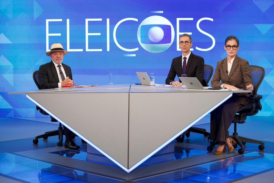 Imagem ilustrativa sobre Lula na Globo: sabatina ganha picada de colunistas, quem disse que ele esqueceu PowerPoint?