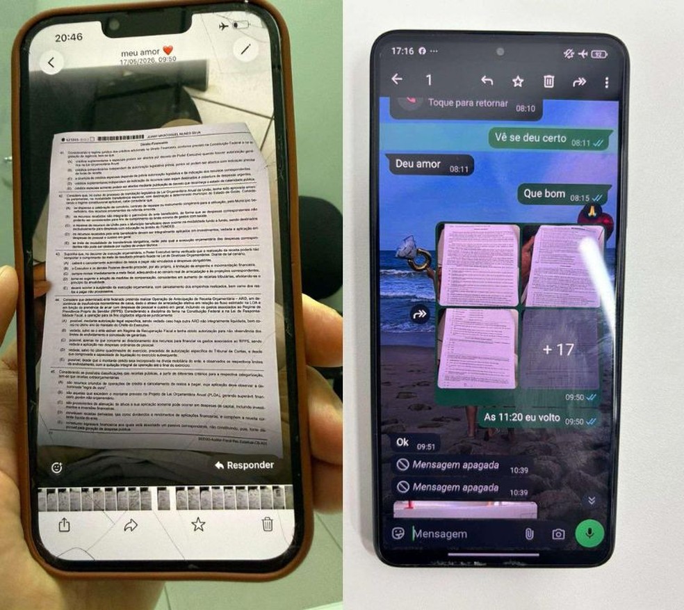 Esposa recebia as quest&otilde;es por WhatsApp, pesquisava no ChatGPT e candidato marcava no banheiro &mdash; Foto: Reprodu&ccedil;&atilde;o/Portal 6