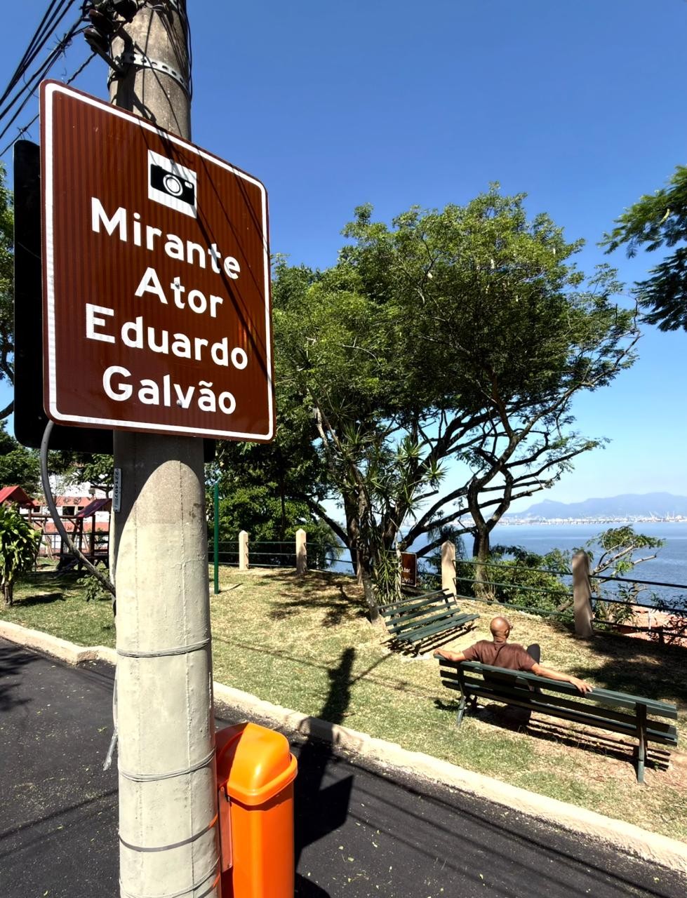 Eduardo Galvão será eternizado em mirante à beira-mar