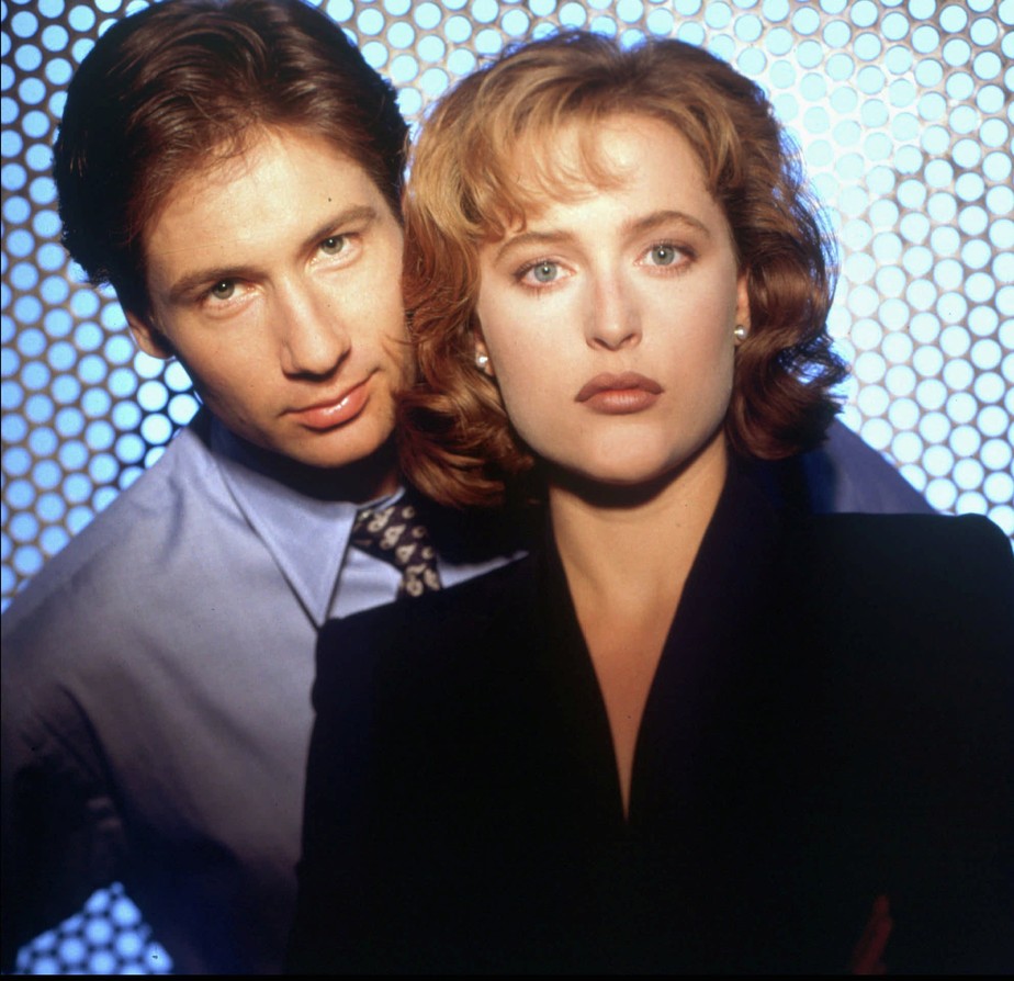 David Duchovny Gillian Anderson Morando Junto Arquivo X David