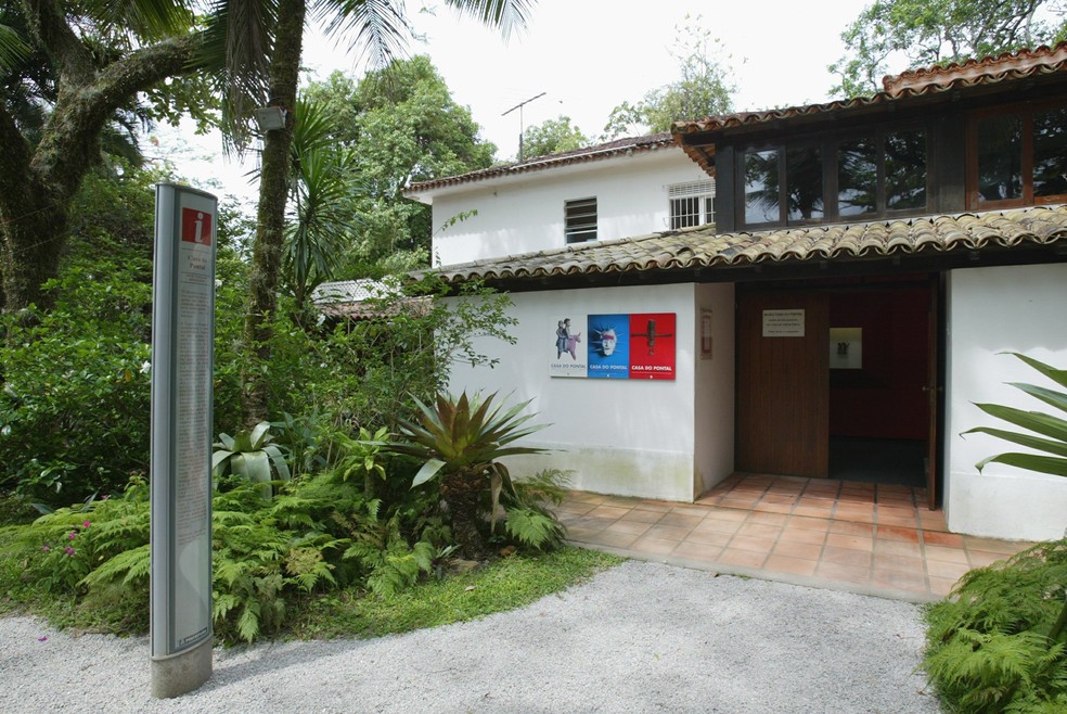 Entrada da antiga sede do Museu do Pontal. Casa foi fundada em 1976 — Foto: Ana Branco/Agência O Globo