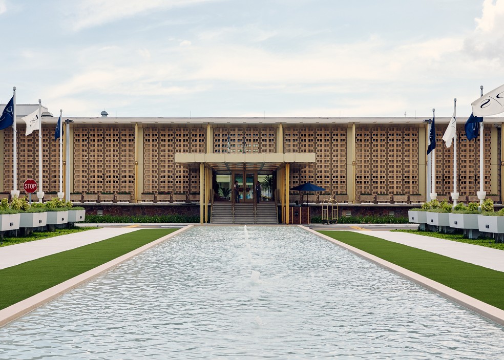 O terminal privado da PS no Aeroporto Internacional de Miami — Foto: Alfonso Duran/Bloomberg