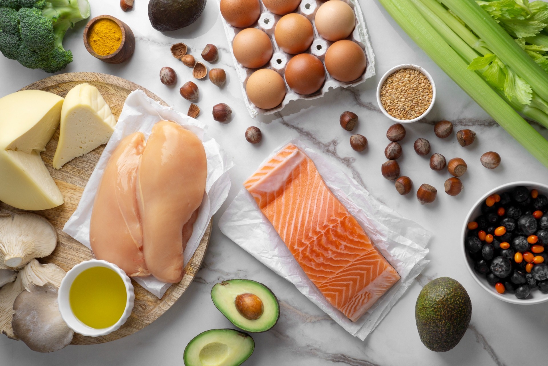 O que sacia mais, proteína ou fibra?