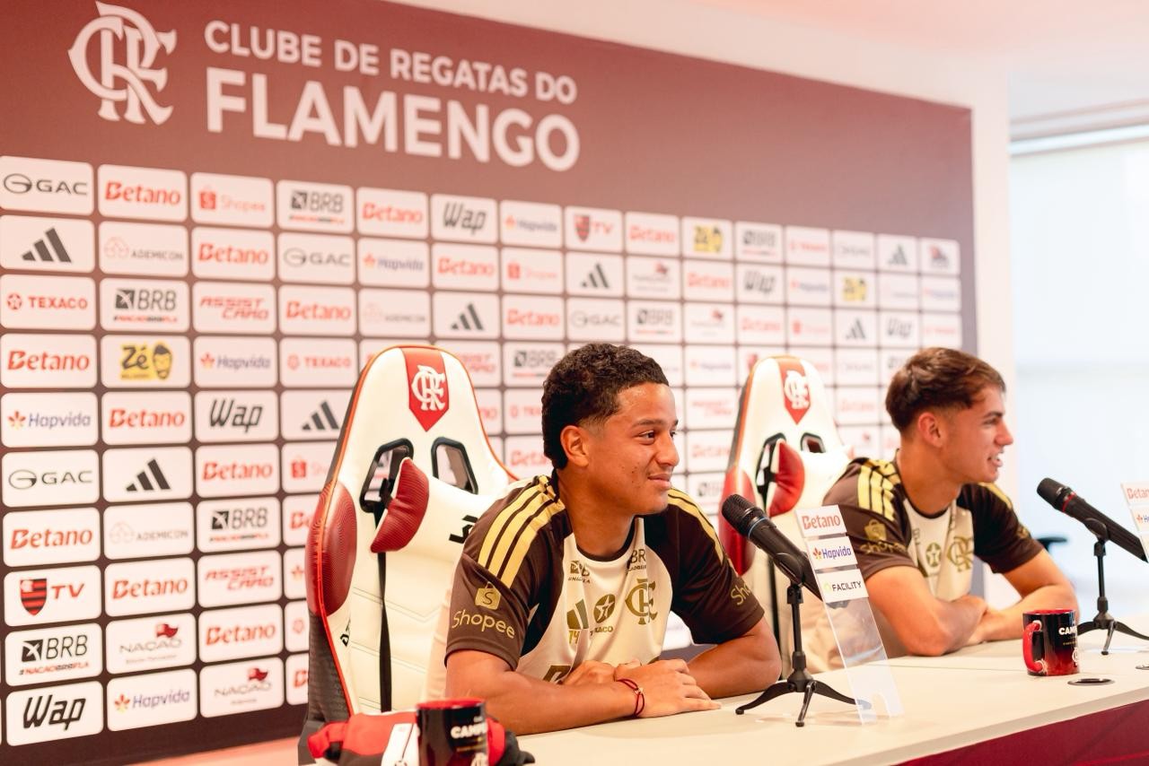 Apresentados no Flamengo, Valencia e Freitas mostram ânimo com projeto do clube: 'Não pensei duas vezes' - Foto