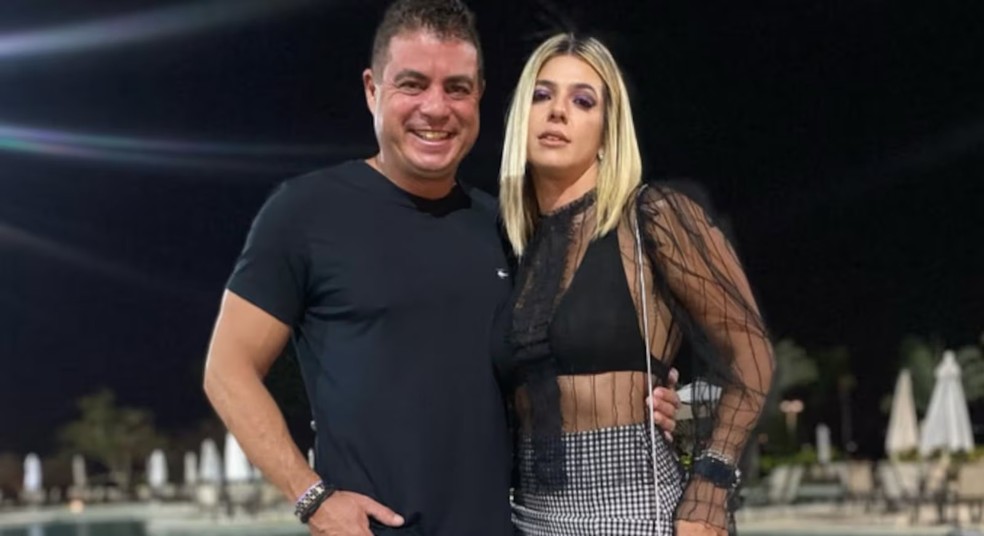 Dhomini Ferreira e Adriana Leizer — Foto: Reprodução/Instagram