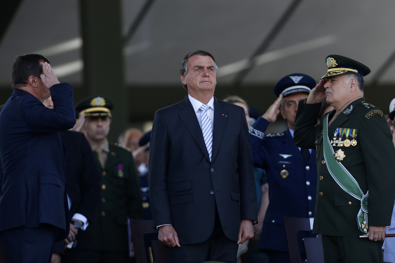 Jair Bolsonaro é alvo de medidas restritivas  — Foto: Cristiano Mariz/Agência O Globo